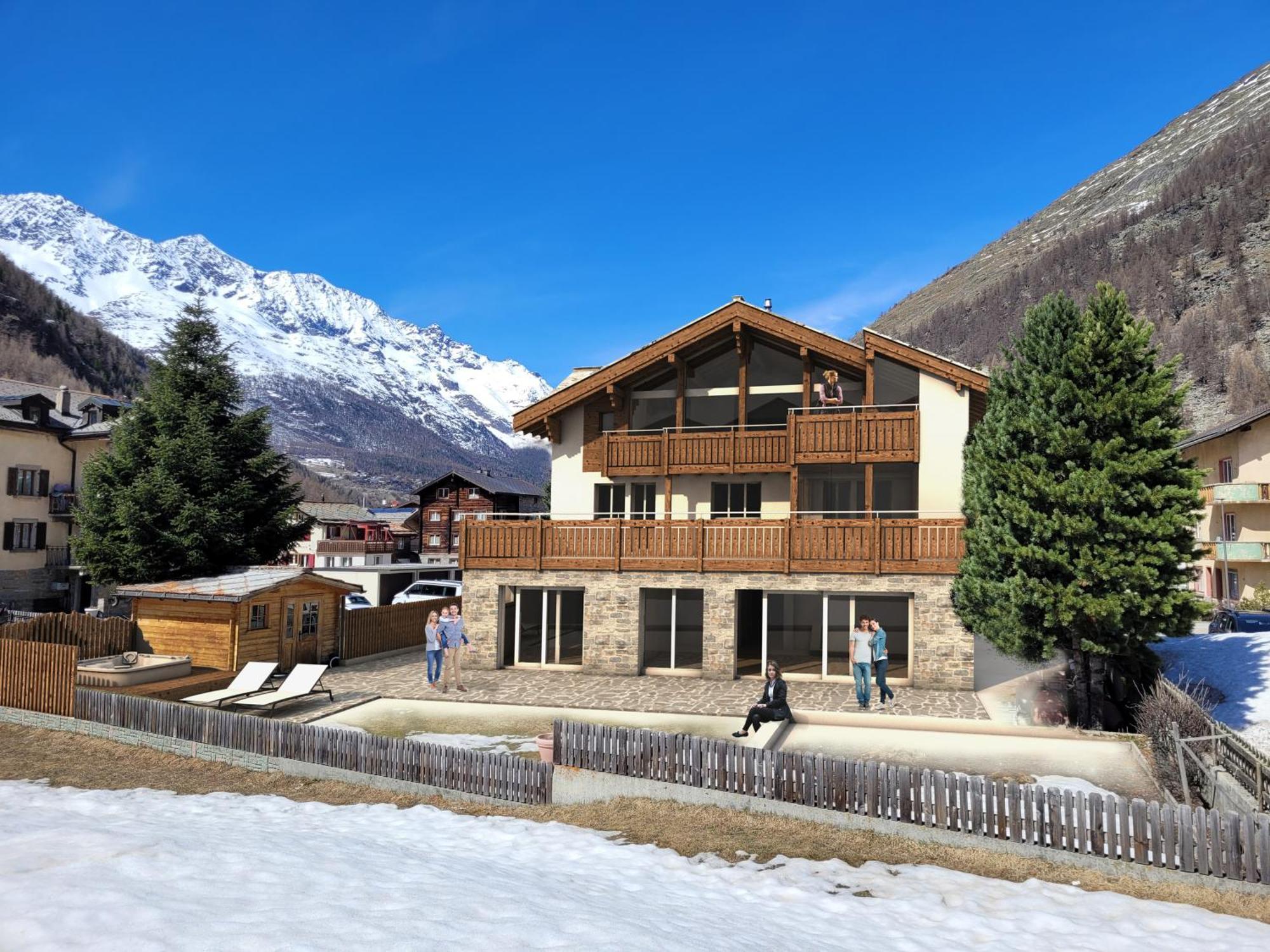Chalet Wiesengrund Edelweiss 6P Saas-Almagell Ngoại thất bức ảnh